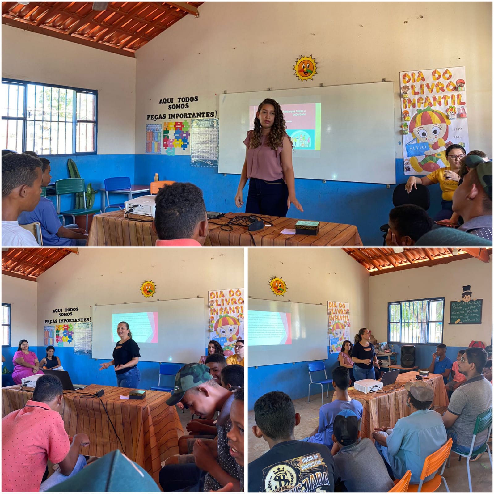 Palestras sobre Educação Sexual nas escolas de Serra do Ramalho