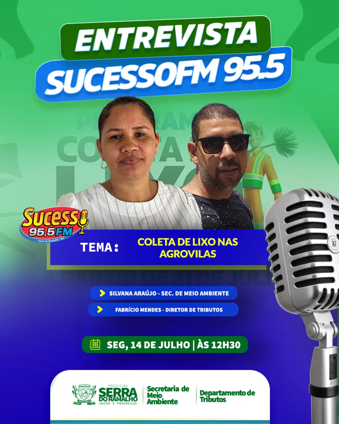 Entrevista na Sucesso FM 95.5!
