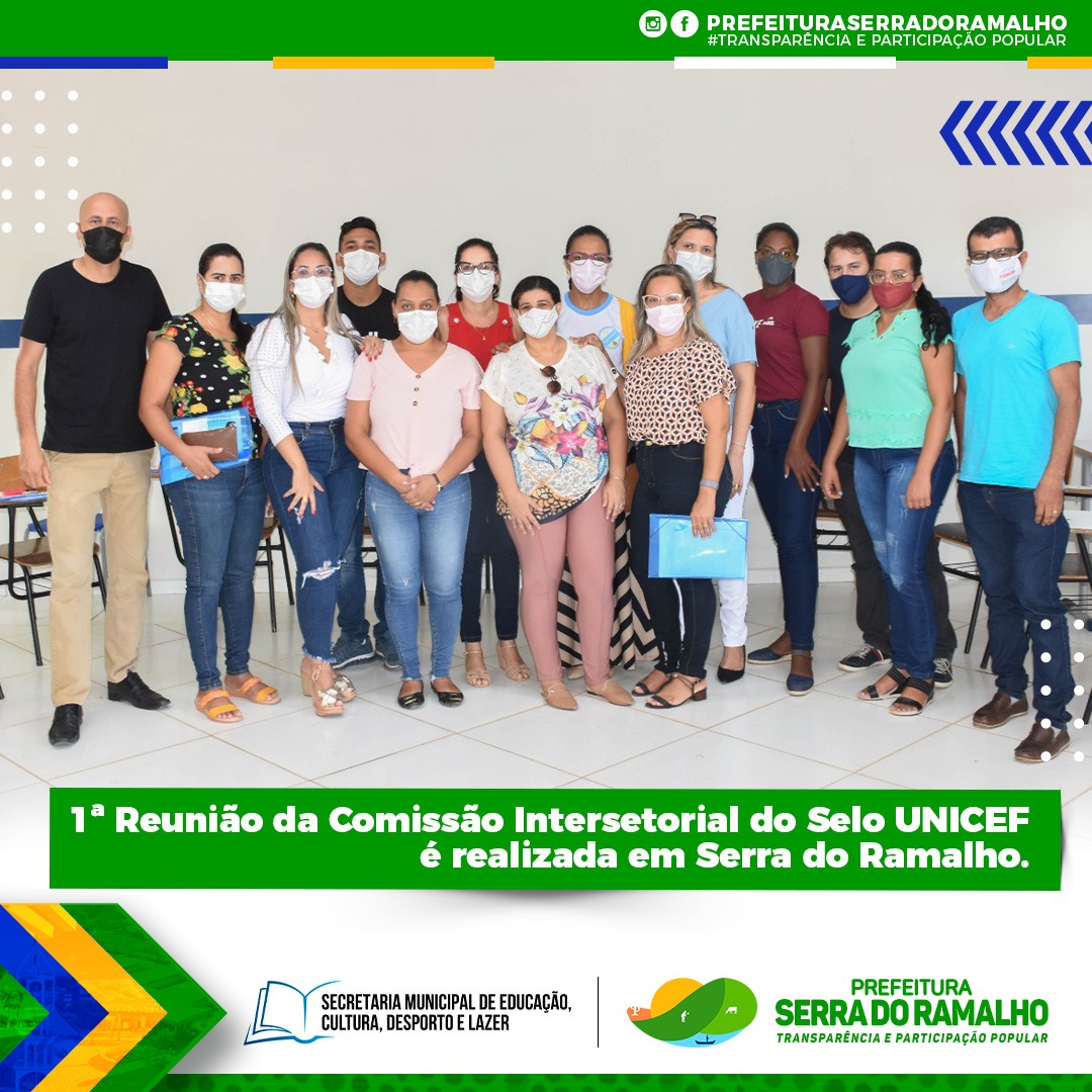 1ª Reunião da Comissão Intersetorial do Selo UNICEF é realizada em Serra do Ramalho.