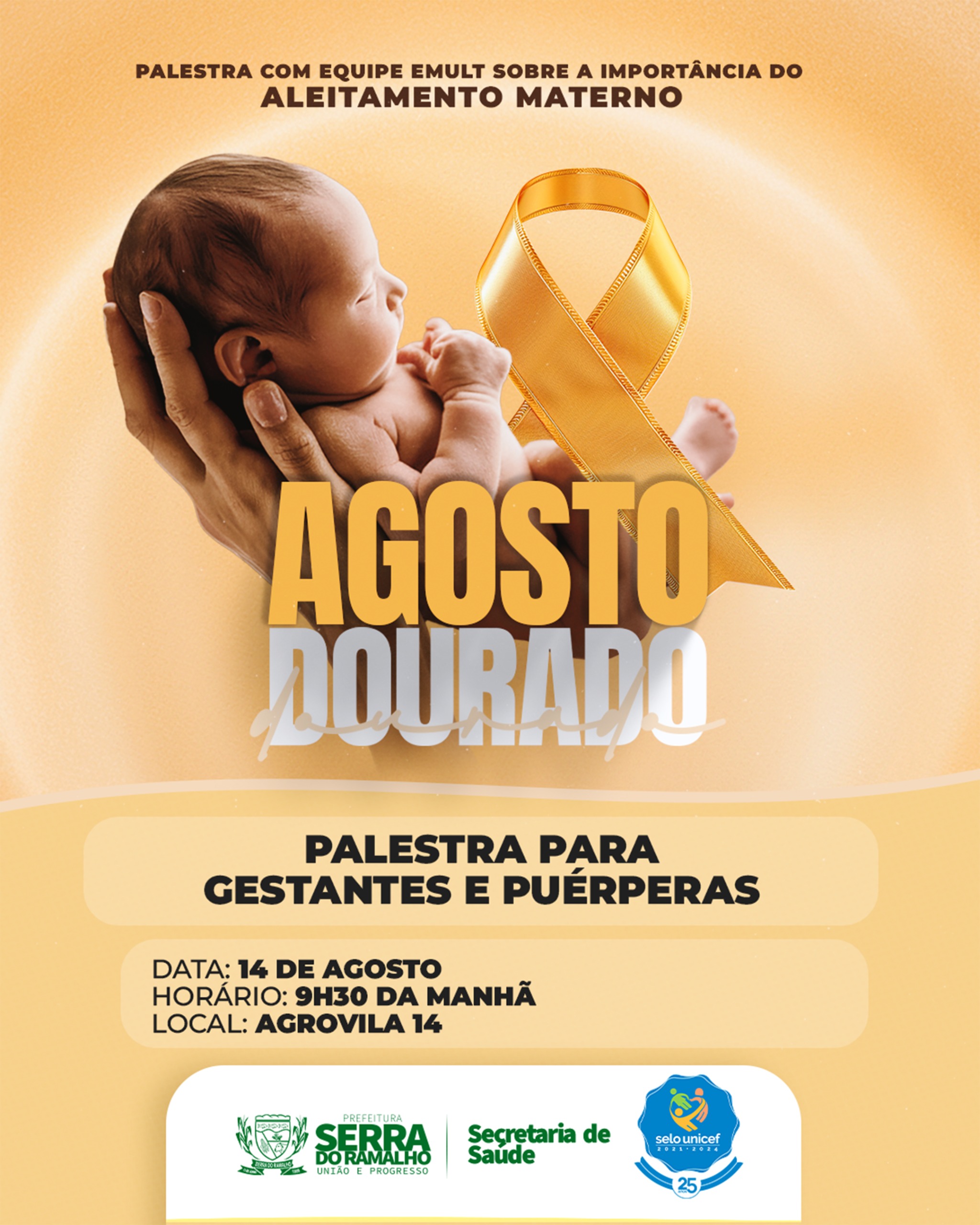 Agosto Dourado | Aleitamento Materno em pauta