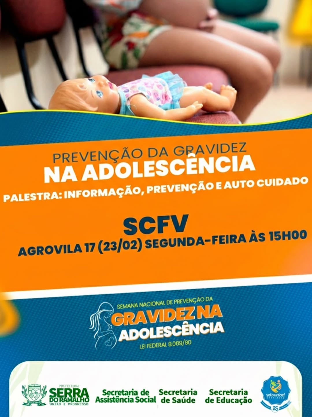 SCFV da Agrovila 17 Promove Palestra Sobre Prevenção da Gravidez na Adolescência