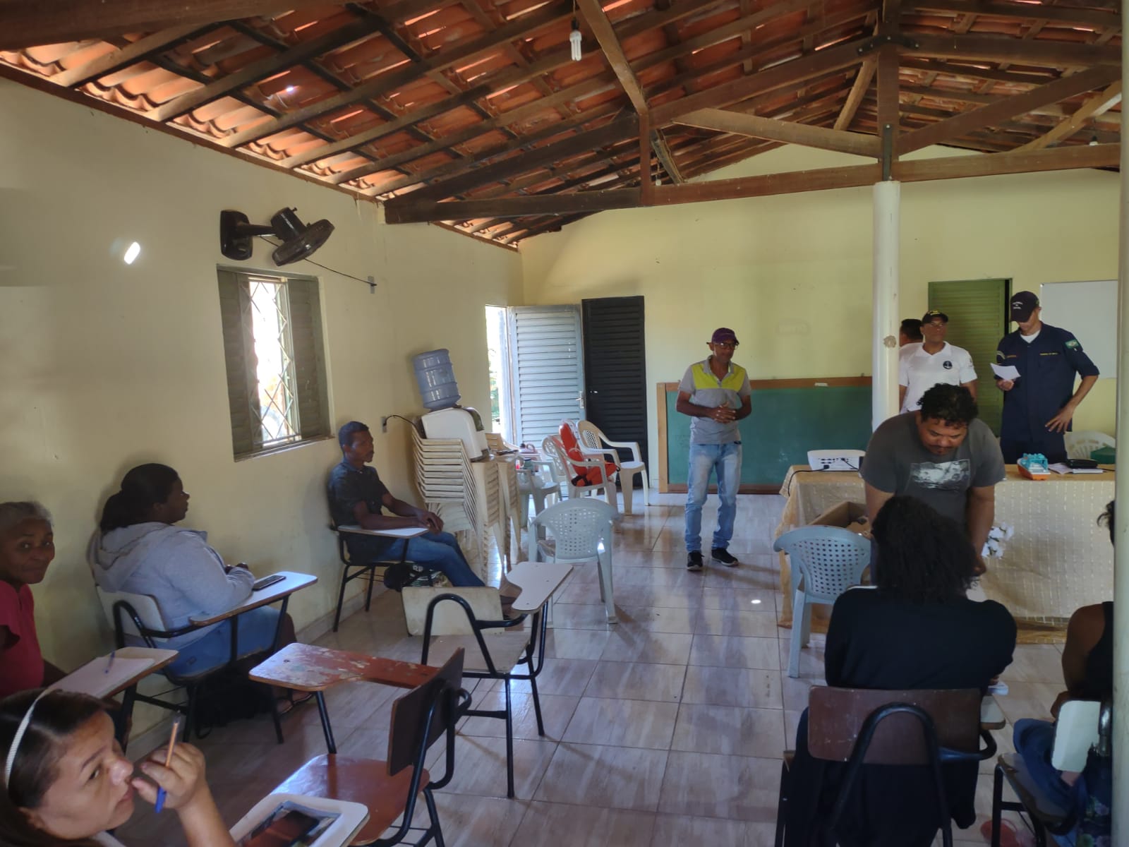 A comunidade Boa Vista está recebendo um curso da Marinha do Brasil!
