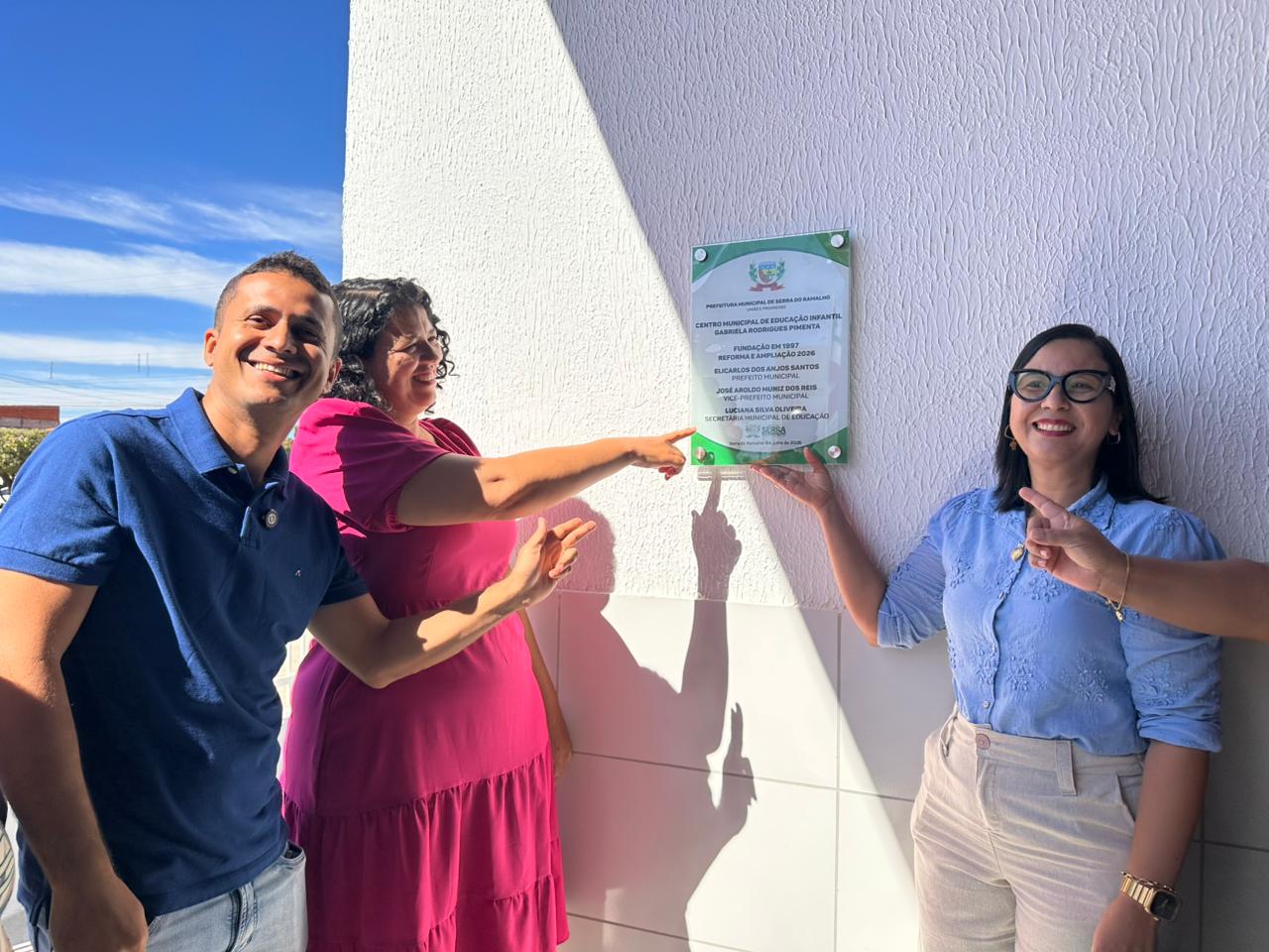 Inauguração do CMEI Gabriela Rodrigues Pimenta Fortalece a Educação Infantil em Serra do Ramalho