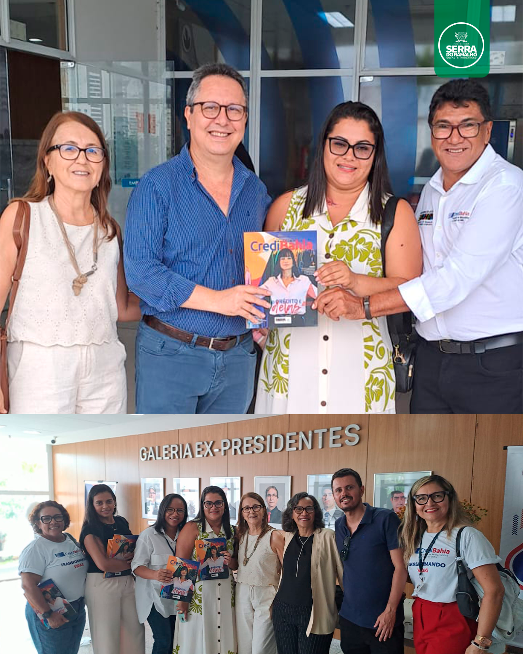 Município de Serra do Ramalho é representado no lançamento da Revista CrediBahia em Salvador