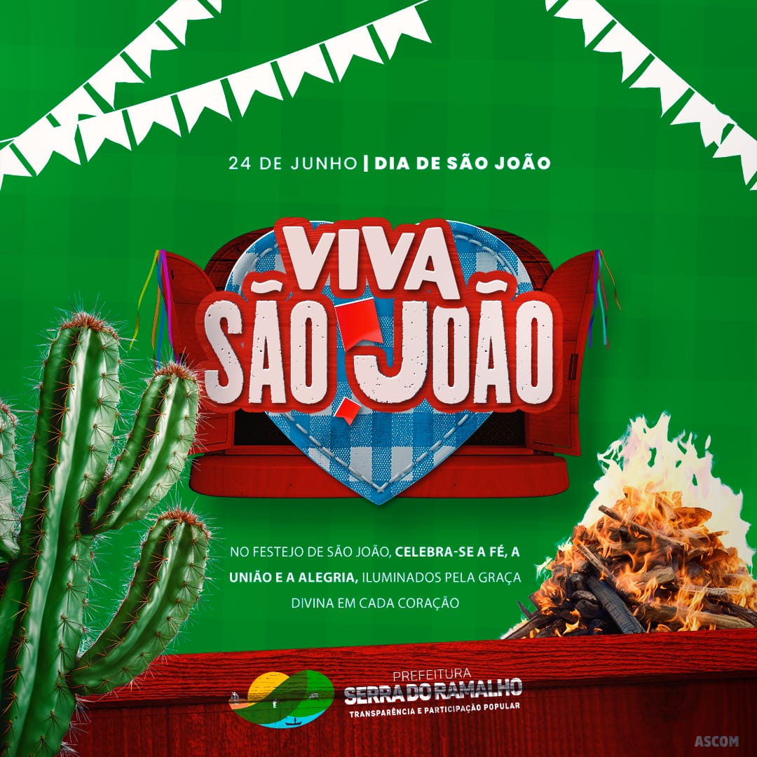 Hoje é dia de São João