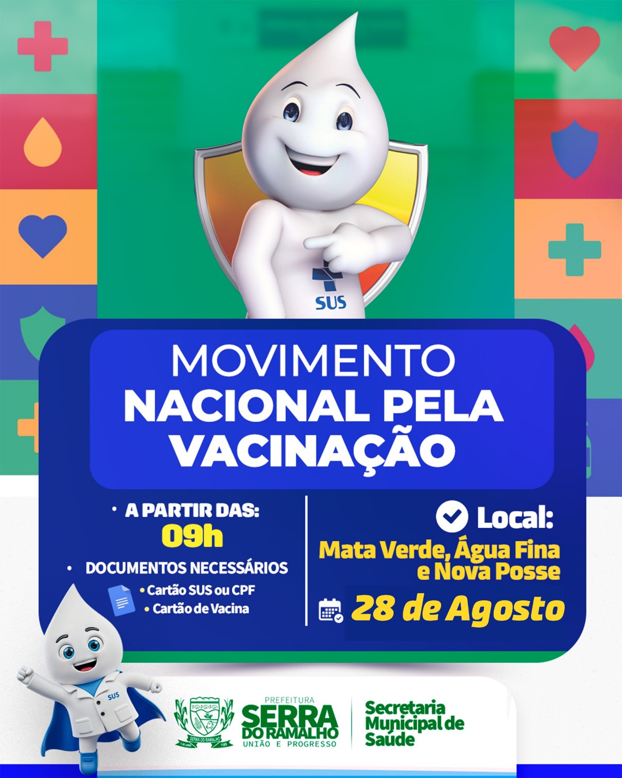 Proteção para Todos: Movimento Nacional pela Vacinação em Ação!