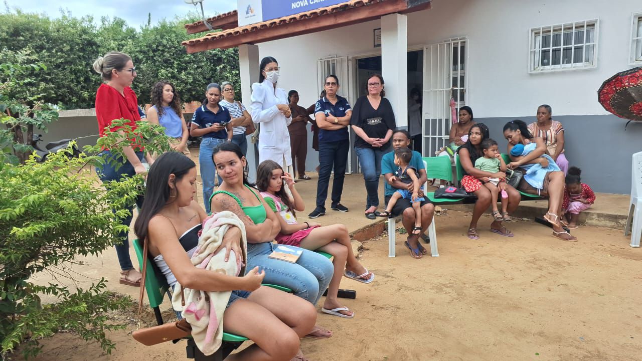 Semana do Bebê tem início com ações no Posto de Saúde Nova Canaã