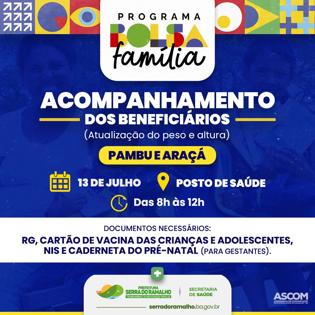 A Secretaria de Saúde informa:
