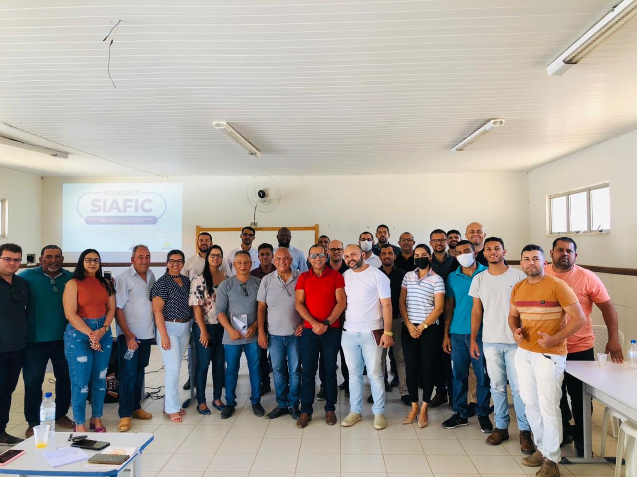 A administração pública municipal participou nesta segunda-feira (08/08) de um workshop sobre o SIAFIC (Sistema Único e Integrado de Execução Orçamentária, Administração Financeira e Controle.