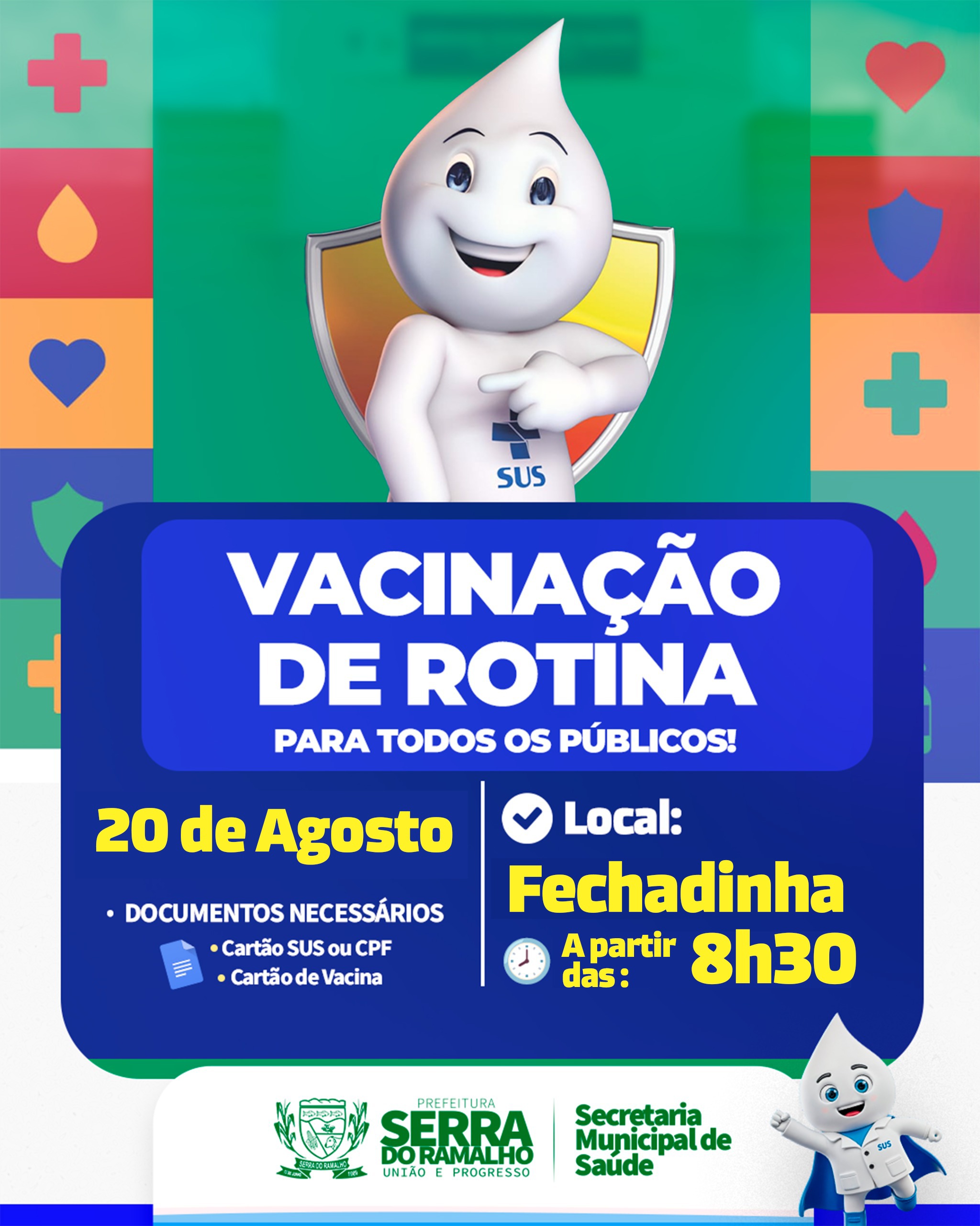 Rotina De Vacinação Na Fechadinha