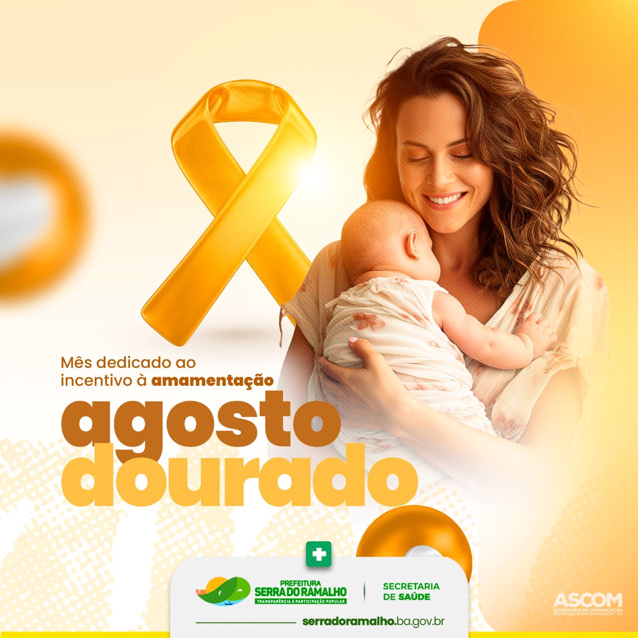 Agosto Dourado: Abraçando o poder do aleitamento materno!