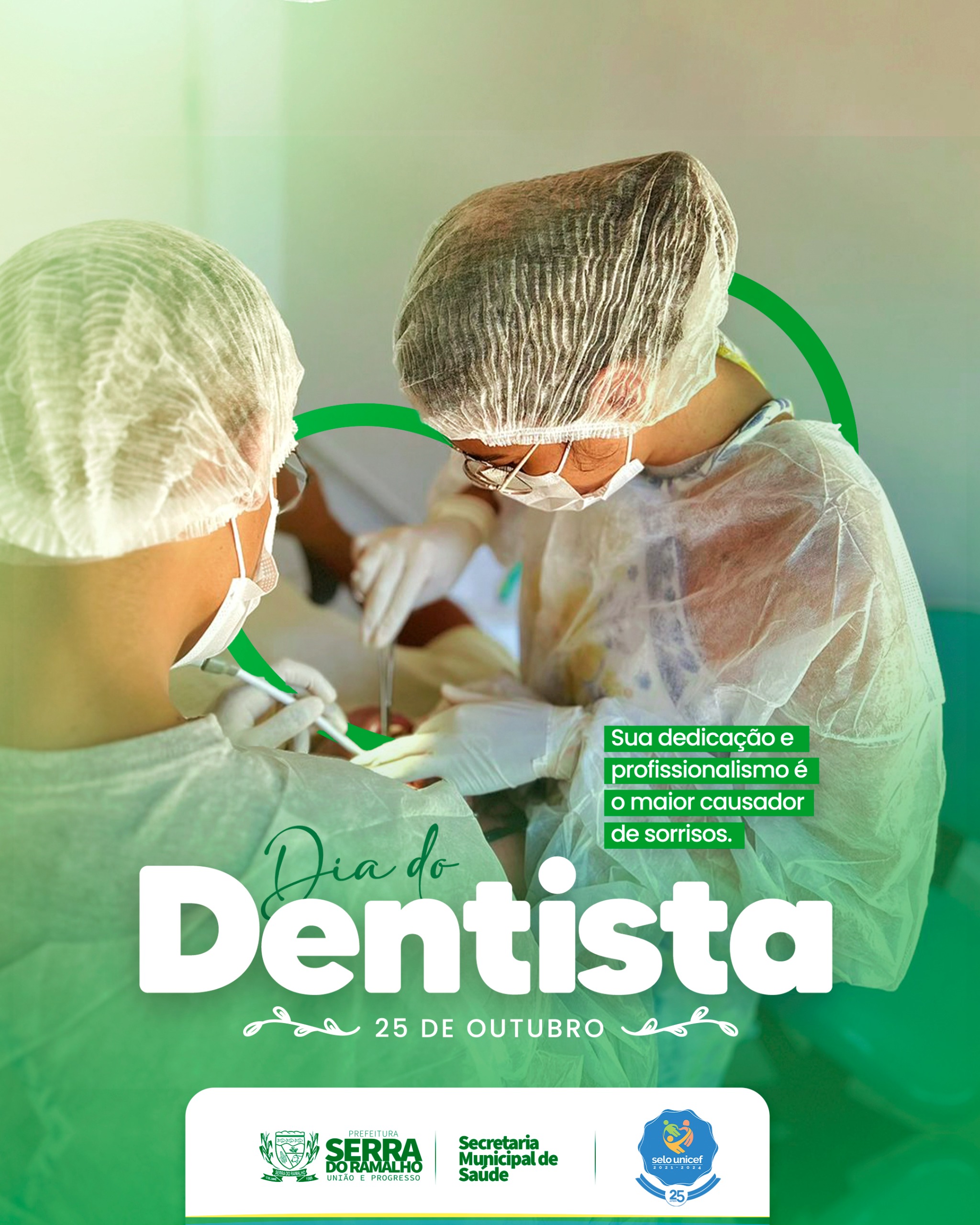 Dia do Dentista: uma homenagem a quem cuida com dedicação do sorriso de Serra do Ramalho