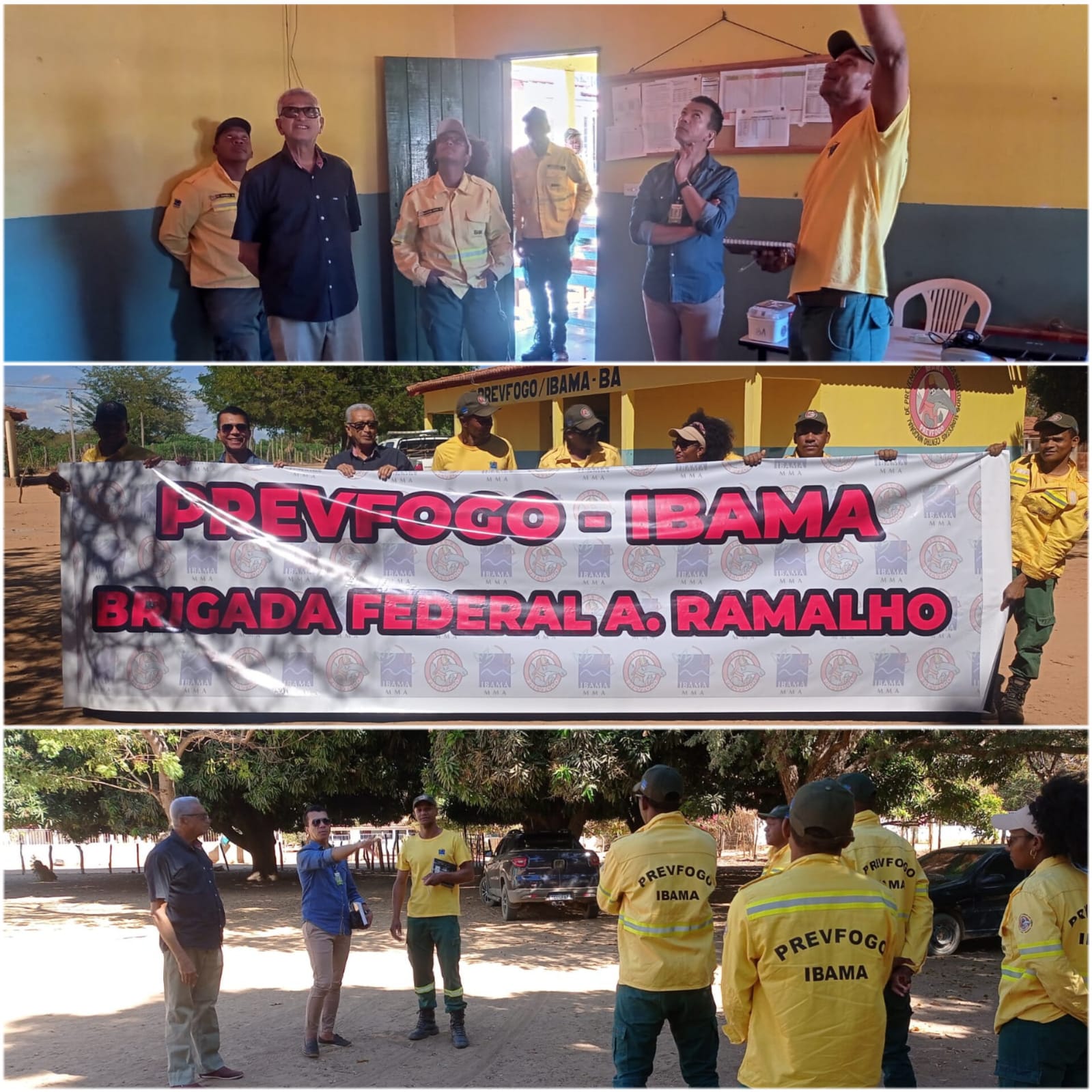 Reunião entre Secretaria de Meio Ambiente e Prevfogo