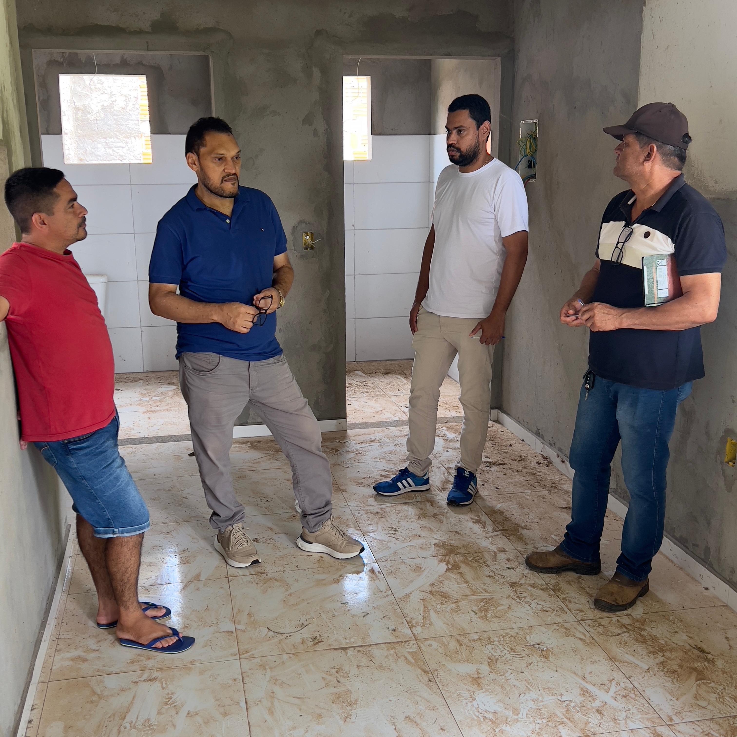 A unidade de saúde da Agrovila 12, esta em revitalização e será entregue em breve à comunidade
