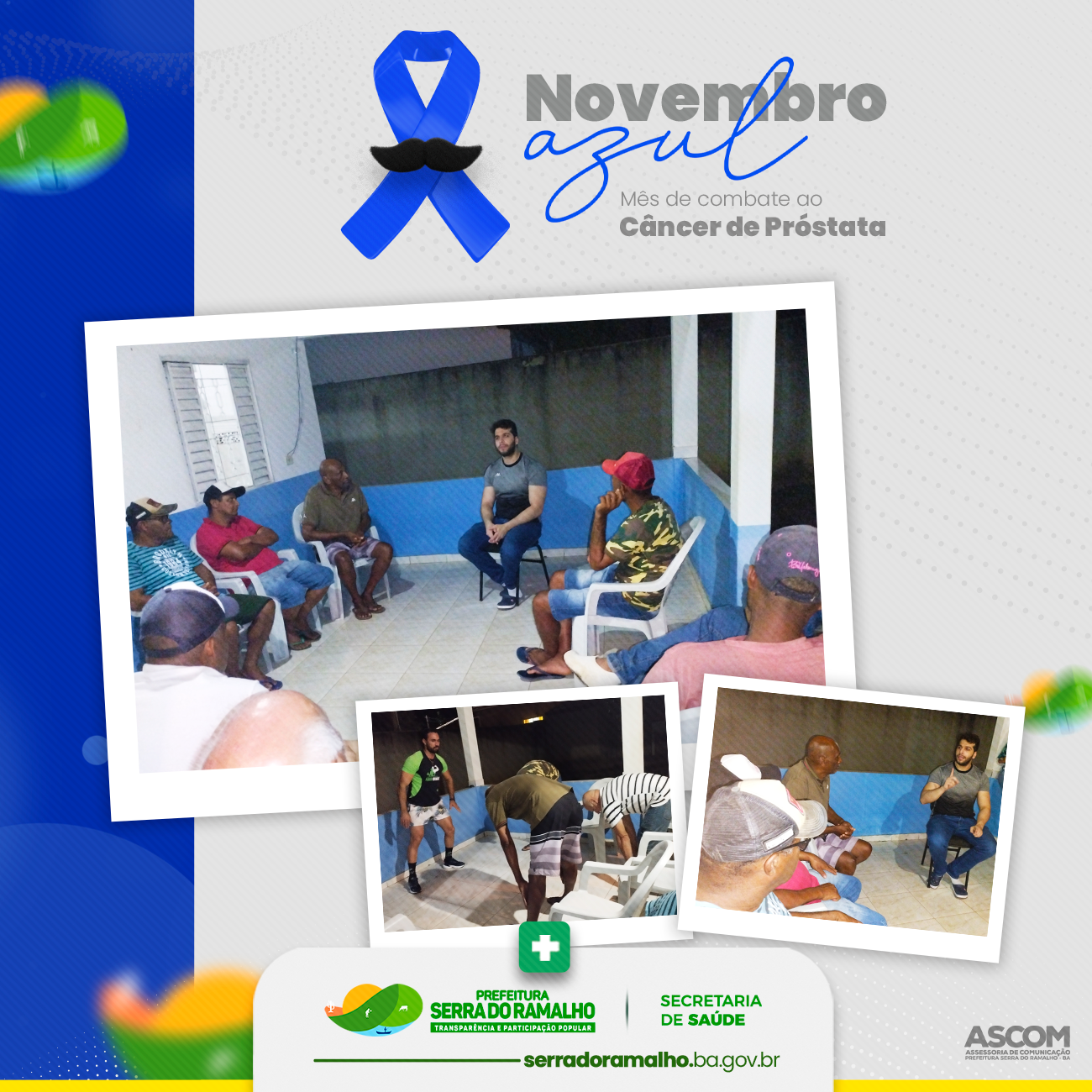 Na última quarta-feira, foi realizada a palestra Câncer de Próstata, cuidados, prevenção e saúde do homem, na UBS Belenzinho.