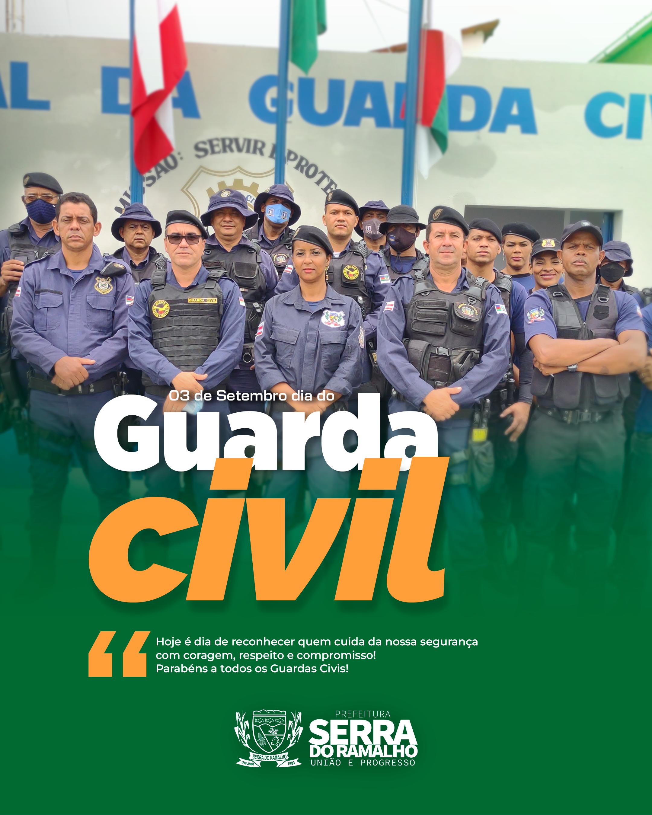 Hoje celebramos o Dia do Guarda Civil!