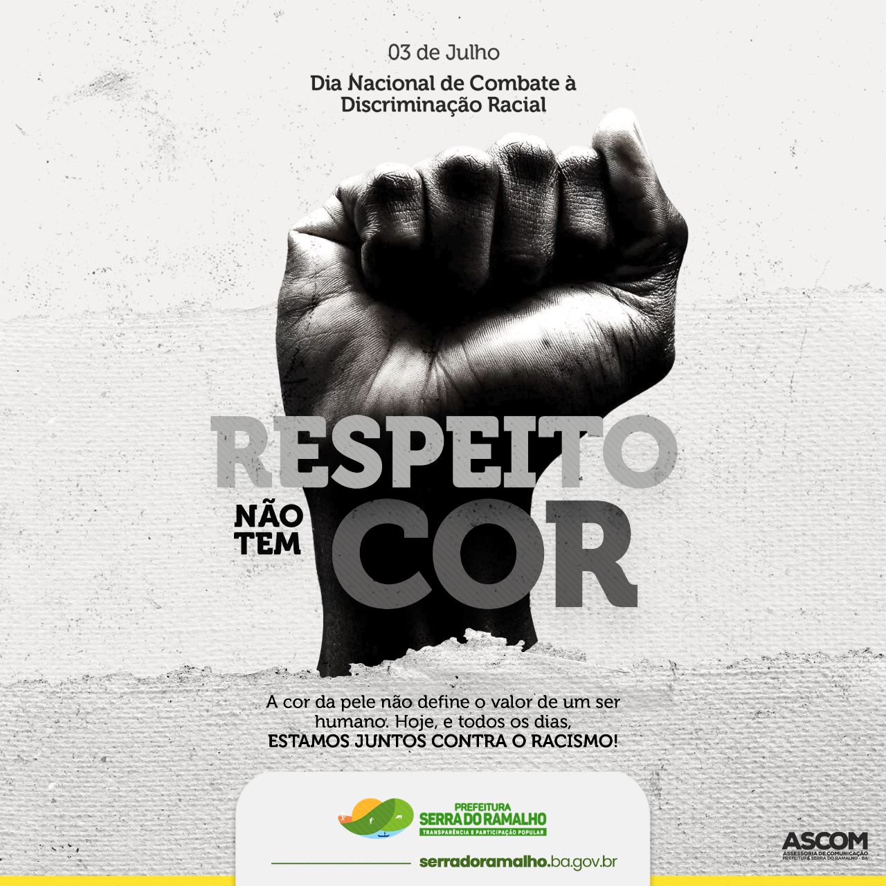 Juntos contra o racismo!