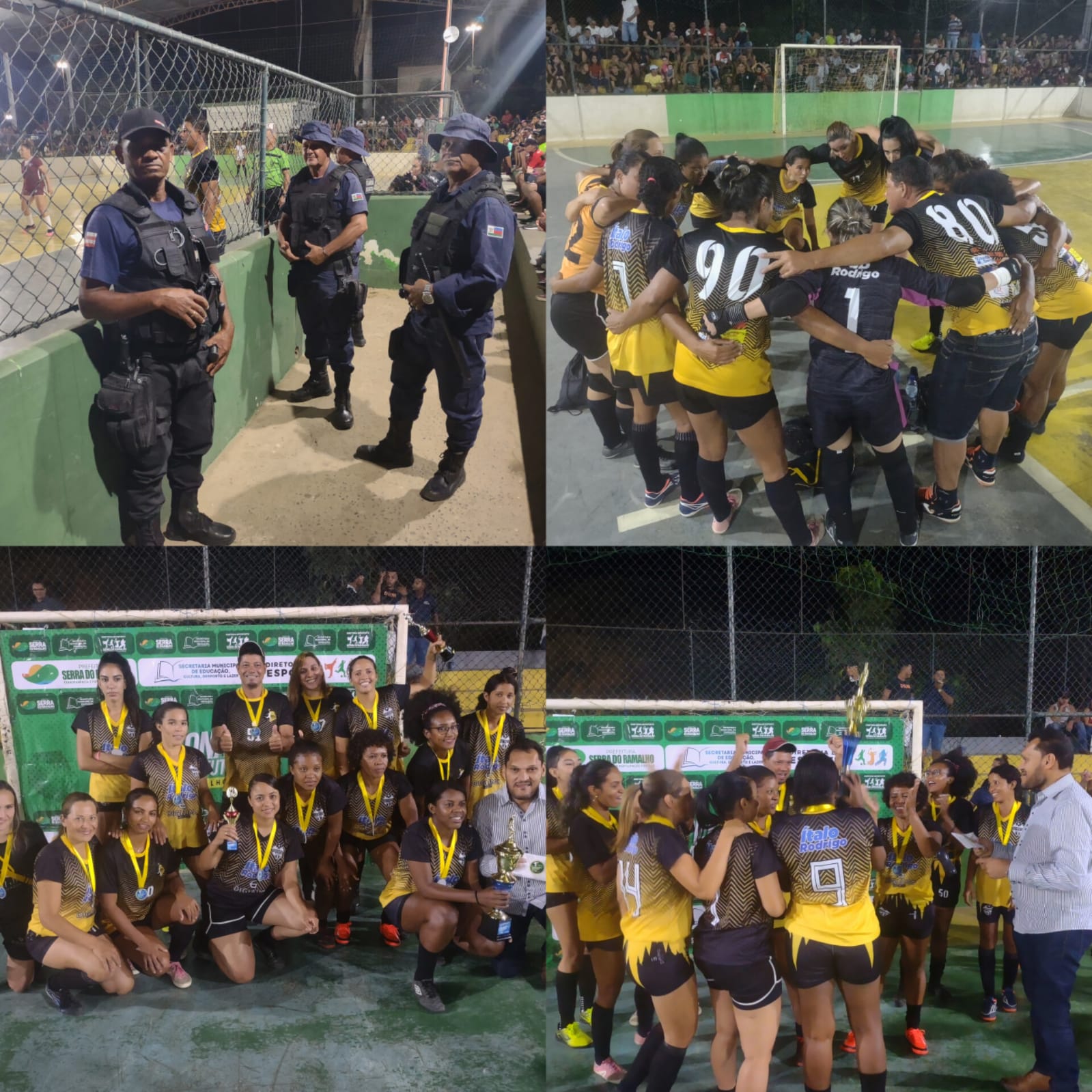Grande final do Campeonato de Futsal de Serra do Ramalho!