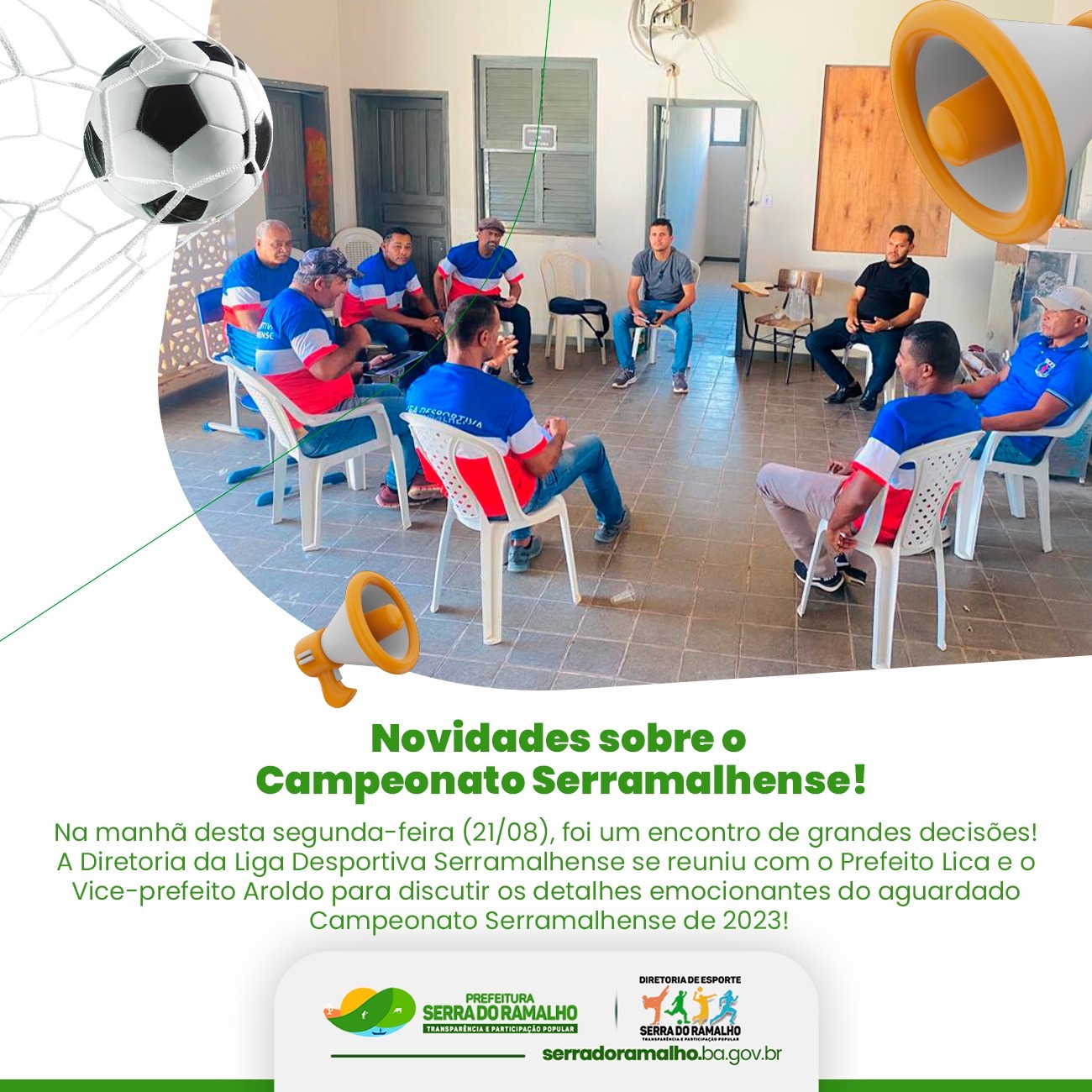 Fortalecendo o Esporte em Serra do Ramalho!