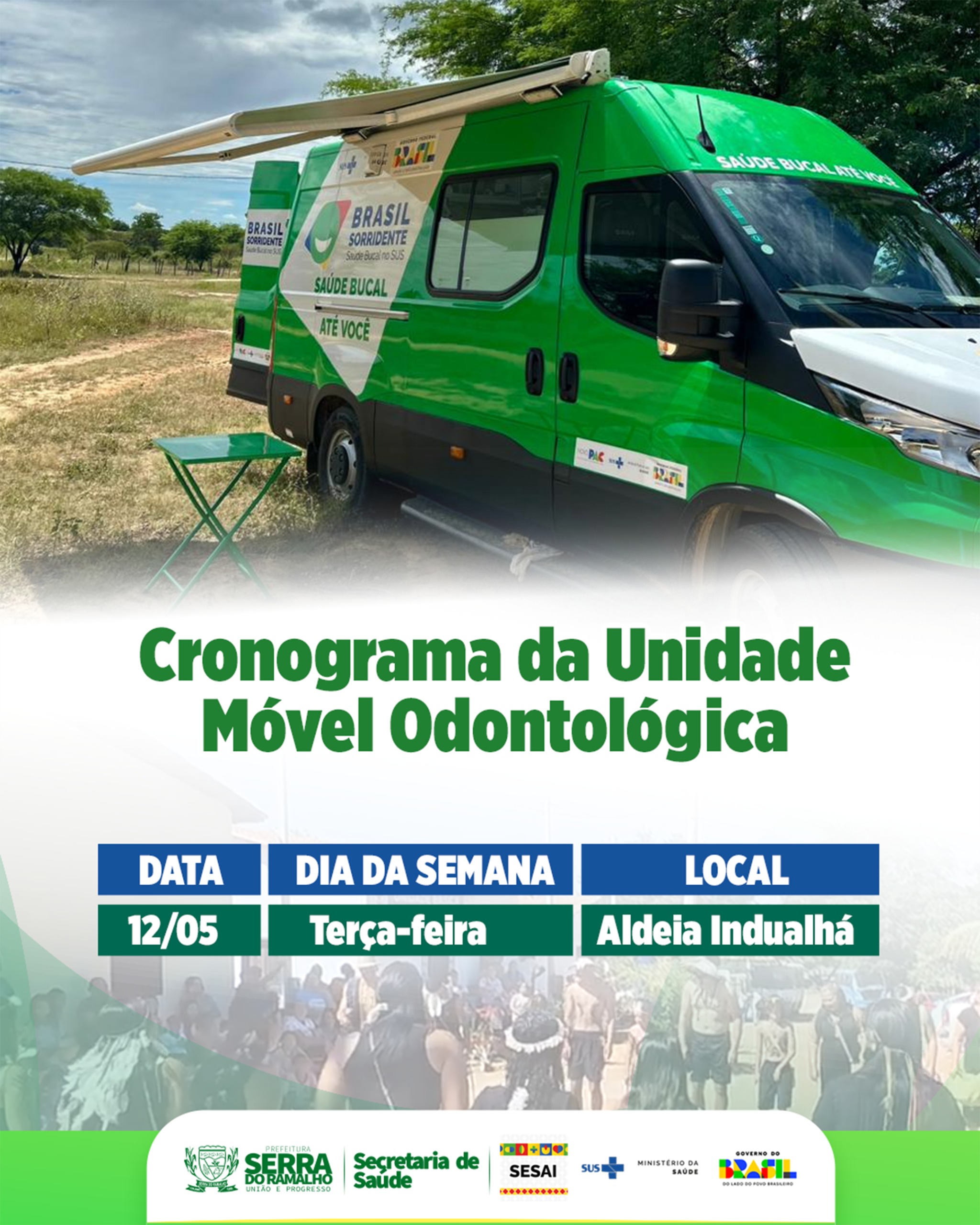 Unidade Móvel Odontológica Realiza Atendimento na Aldeia Indualhá Nesta Terça-feira