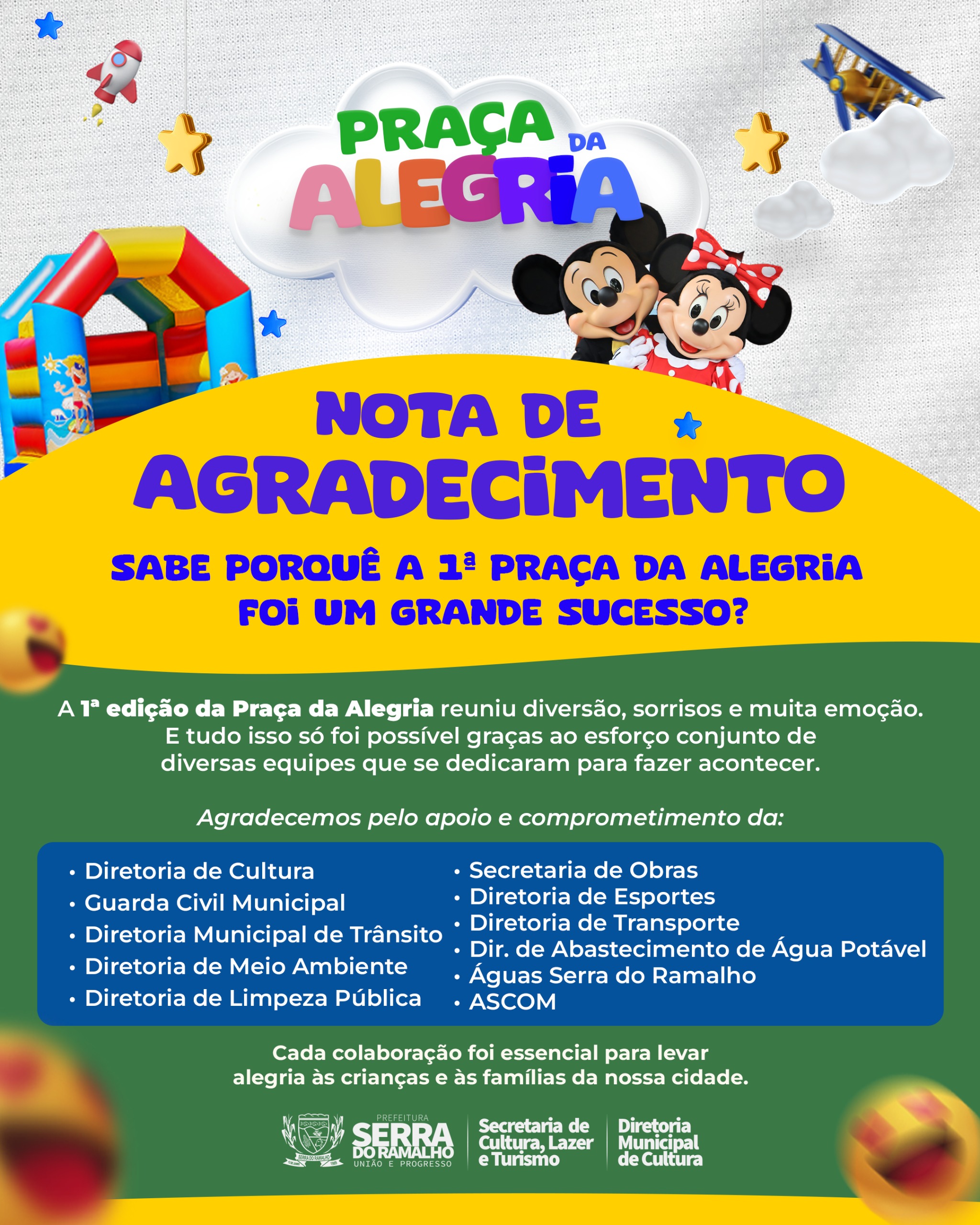 1ª edição da Praça da Alegria reúne diversão e emoção em Serra do Ramalho