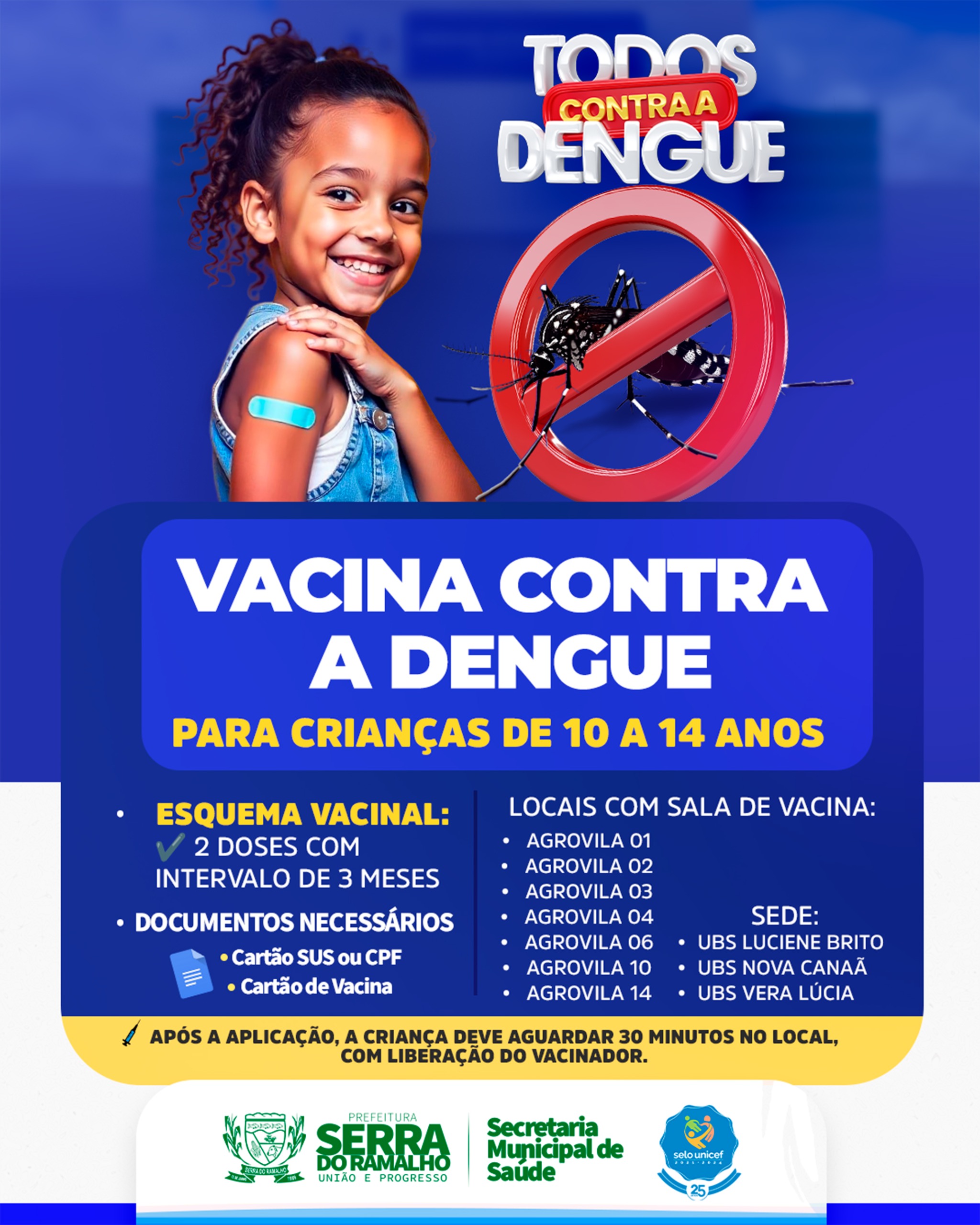 Vacina Contra Dengue Para Crianças De 10 a 14 Anos