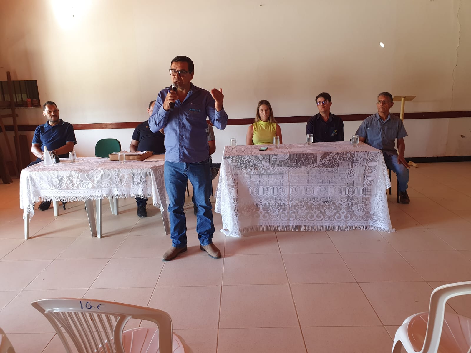 Reunião entre poder público, sociedade civil e Agência Reguladora de Água