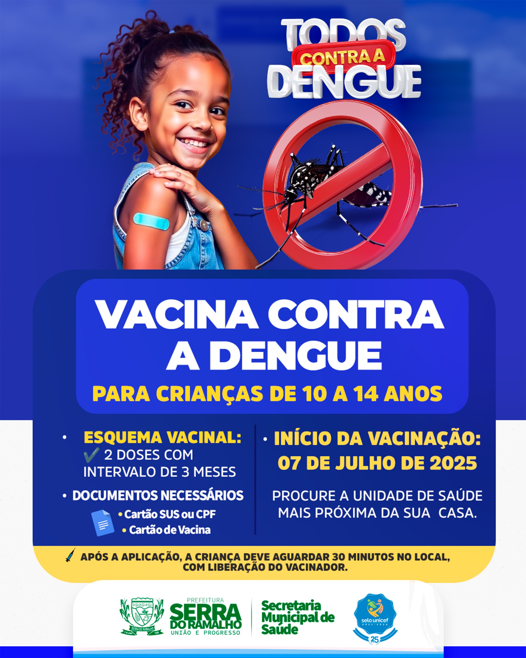 Atenção pais e mães de crianças de 10 a 14 anos!