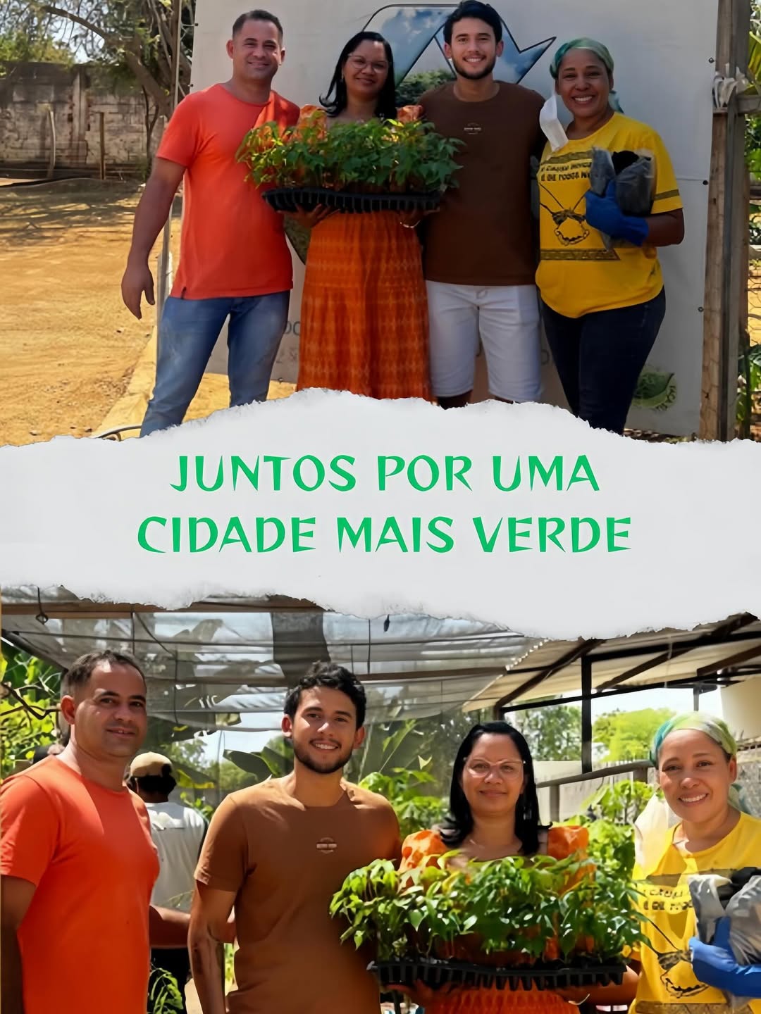 Doar é Plantar futuro: Ação Fortalece o Viveiro Municipal de Serra do Ramalho