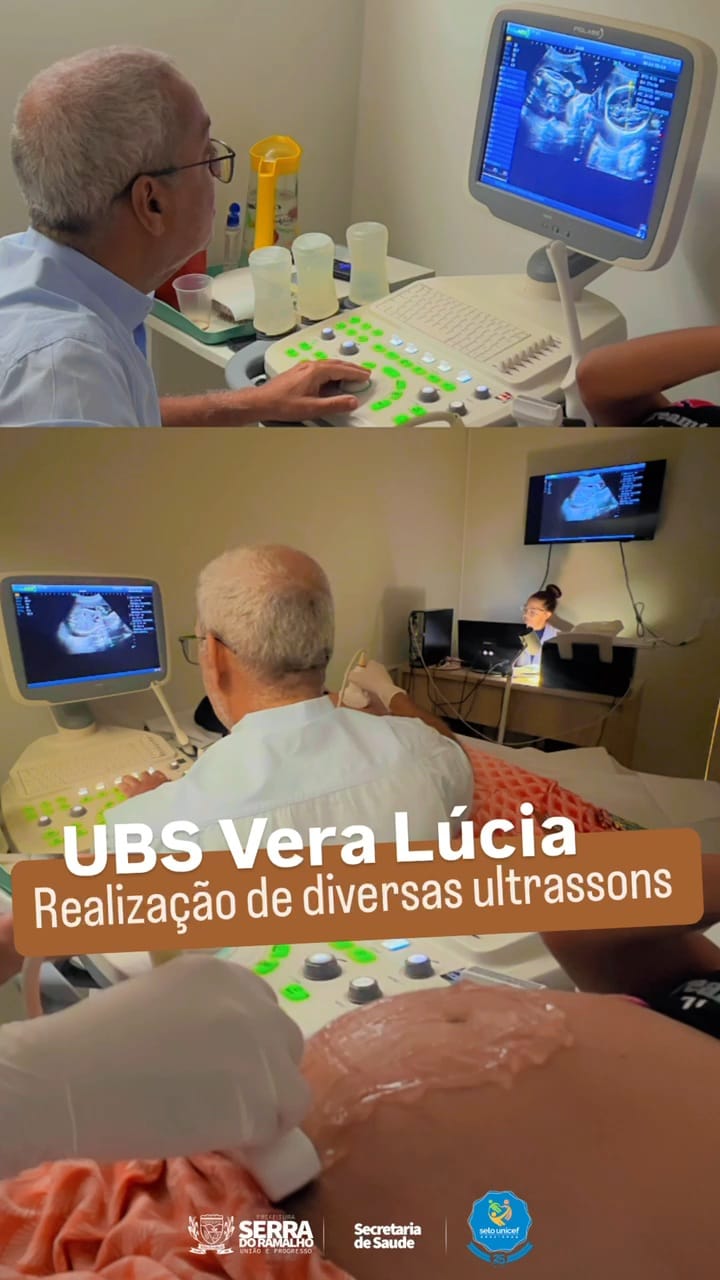 Prefeitura de Serra do Ramalho realiza atendimentos com ultrassonografias na UBS Vera Lúcia