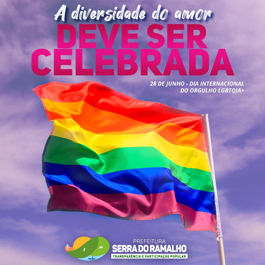 Toda forma de amor é válida, bonita em sua essência e deve ser respeitada. Apoie o amor, celebre as diferenças!