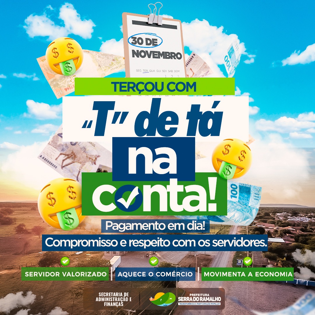 Terçou com T de Tá na conta!