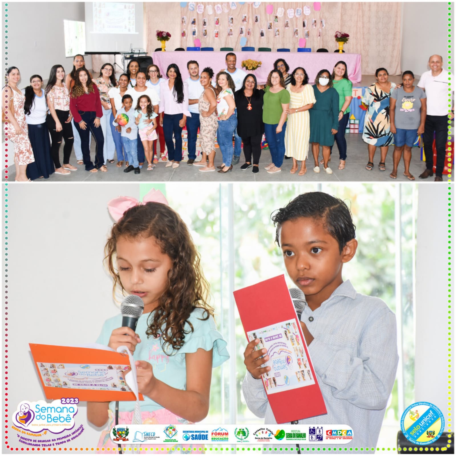Abertura da 3ª Edição da Semana do Bebê em Serra do Ramalho