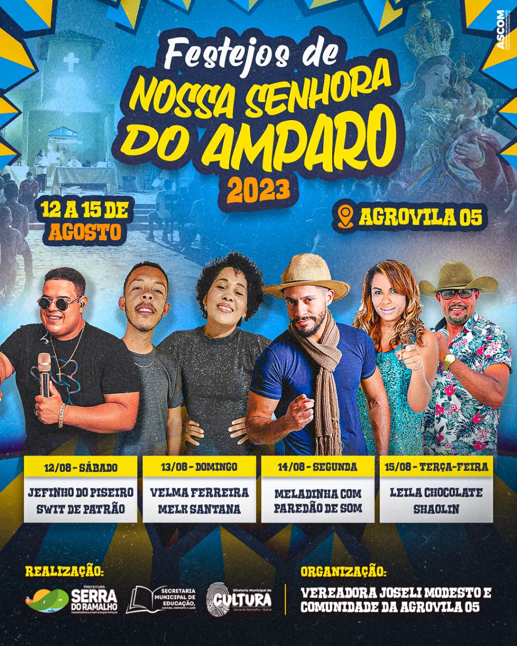 Vem aí os Festejos de Nossa Senhora do Amparo!