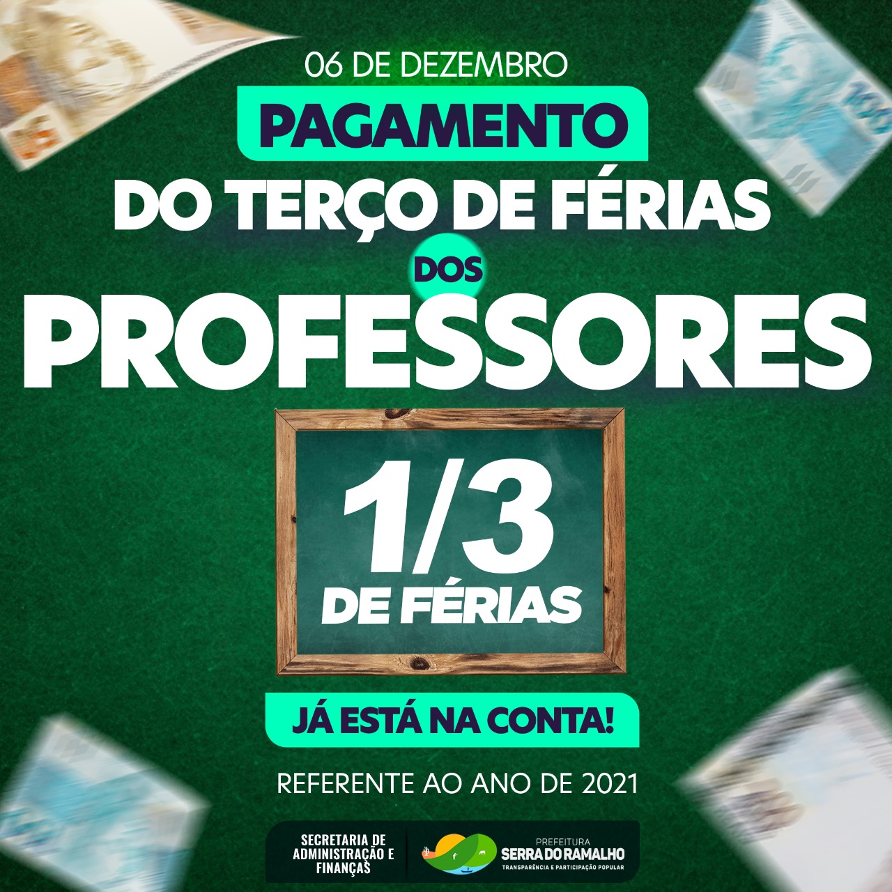 Tá na conta!