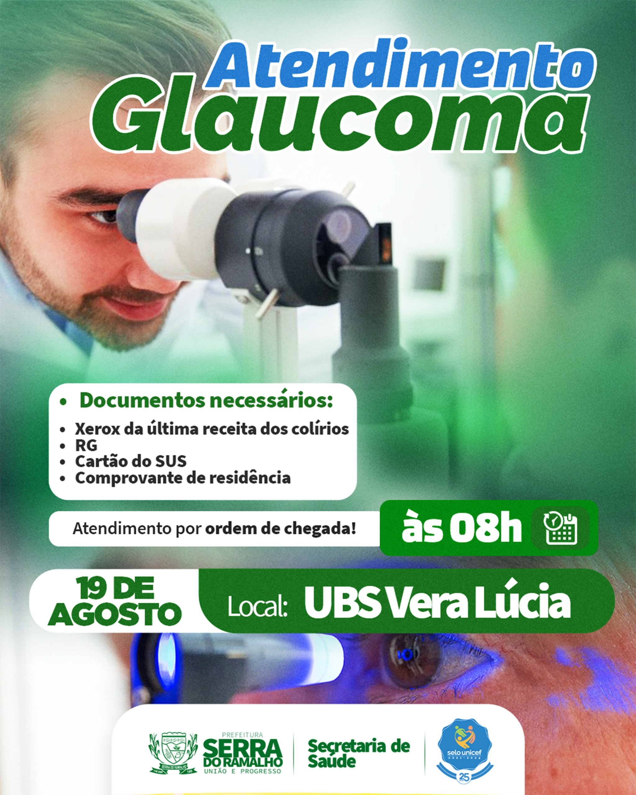 Atendimento Glaucoma Em Serra Do Ramalho