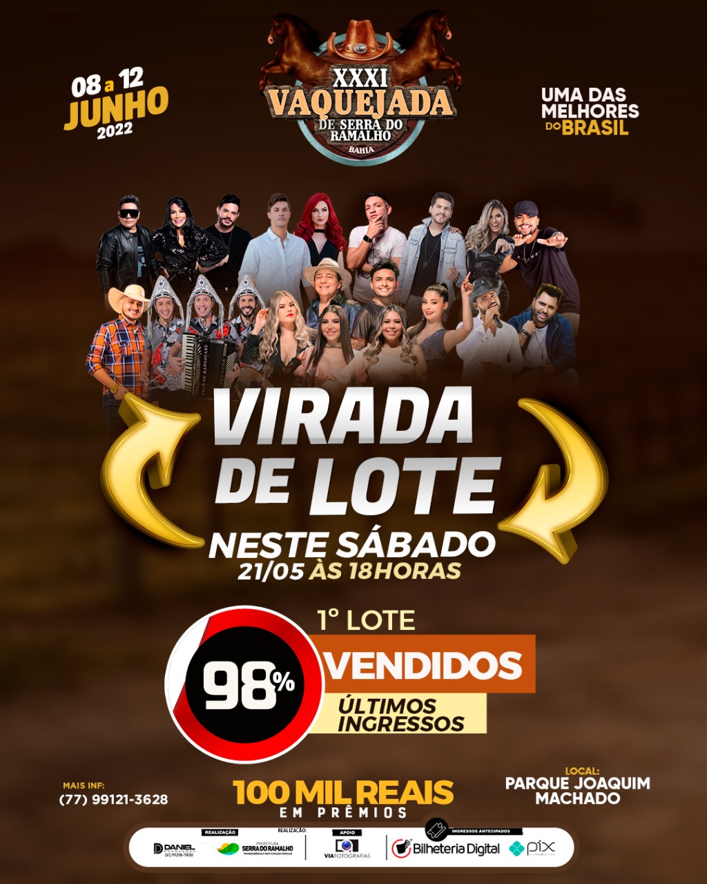 VAI VIRAR O LOTE!