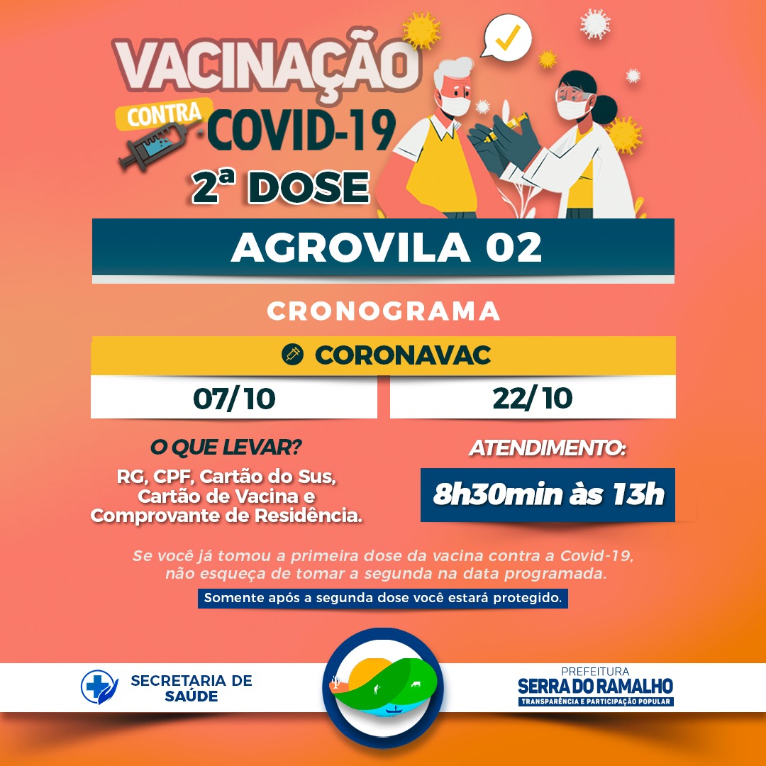 Atenção, Agrovila 02!
