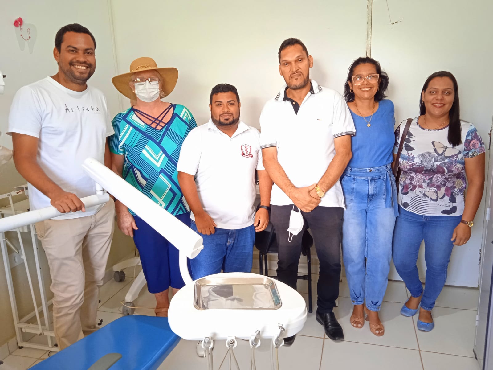 A Agrovila 02 retomou na manhã desta segunda-feira (16) o atendimento odontológico com o Dr. Ailton Vinicius.