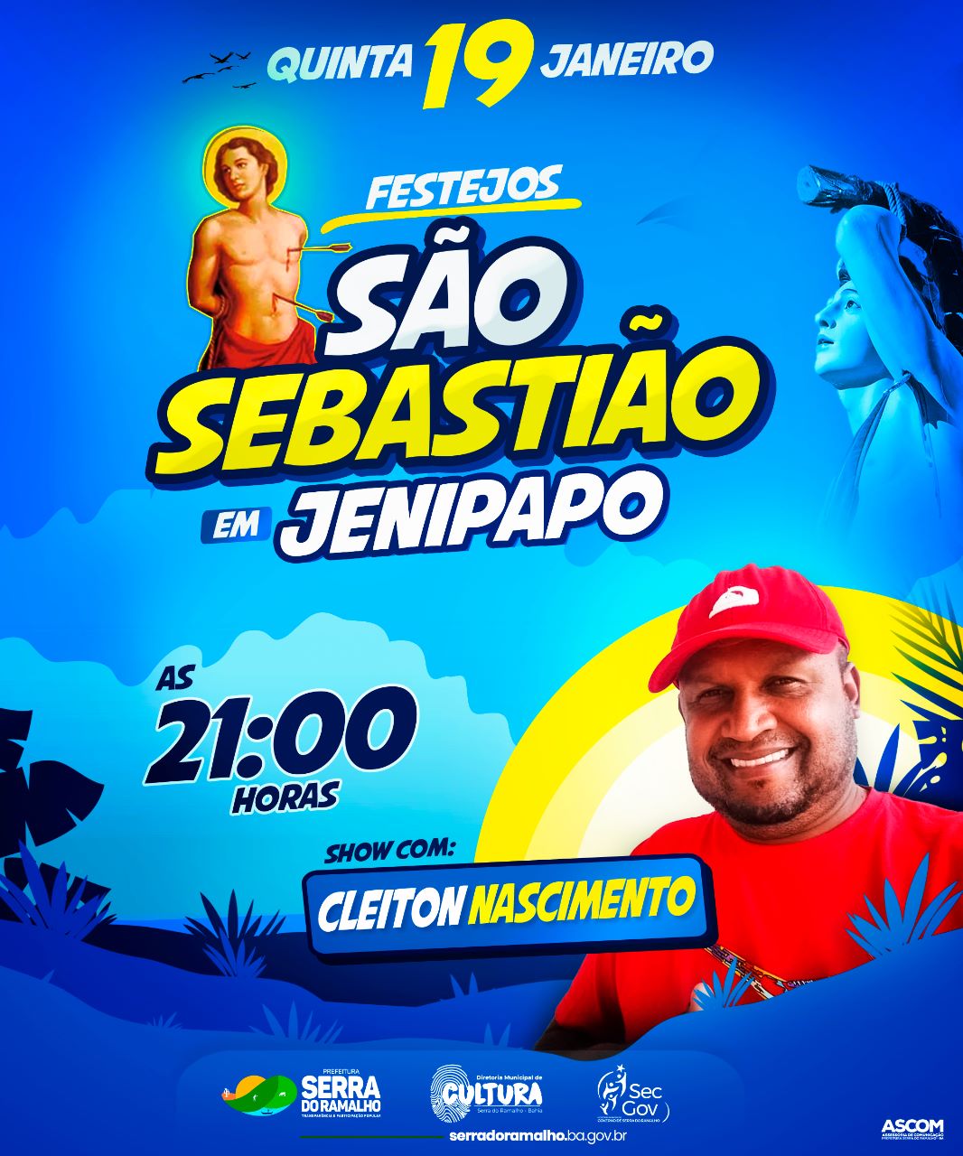Vem aí os Festejos de São Sebastião na comunidade do Jenipapo!