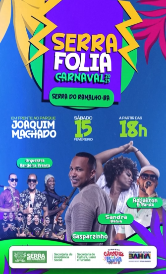 Serra Folia 2025: Primeiro Carnaval de Rua de Serra do Ramalho promete movimentar a cidade com alegria, cultura e geração de renda